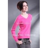 vom Verkauf Cashmere Pullover Frau Winter warme Pullover aus Wolle Pullover neue Mode Hals Colorfull Pullover