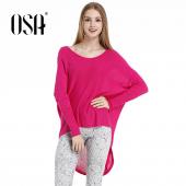 osa förderung Damen Herbst lange Ärmel o Pullover Stricken Pullover Strickwaren sh429005 Hals casual