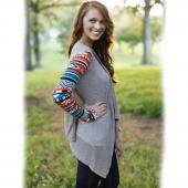 Strickjacke Damen aus Pu...