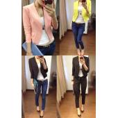 neue Mode Damen Blazer und Jacken im Frühjahr slim Jacke Blazer Damen Sakkos Blazer Feminino Veste Femme Blazer