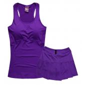 4 Farben Damen schnell tRocken fitness und lässig Sport Anzug weibliche tennis Hose mit einem Sport Weste geteilt