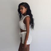 zwei Stück Setzt Damen Sport Steht 2 Stück Verband Overalls Shorts Rompers Damen Setzt Vermummte Pflanzliche