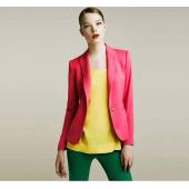 za neuen heißen Stilvolle und komfortable Damen Blazer Farbe ausgekleidet mit Gestreiften z Anzug