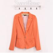 neue Mode Damen Blazer Jacke Anzug casual Süssigkeiten Mantel Jacke Knopf OberBekleidung Frau blaser Feminino weiblich