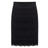 hohe Taille Bodycon Rock Spitzen Damen Röcke weibliche Schwarze saia curta Feminino Vintage Damen BleiStift Rock