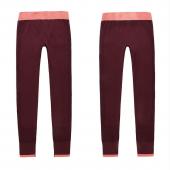 die Damen laufen Sport Hose hohe Taille geschnitten Leggings fitness Hosen elastischen Leggings