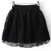 neuer Frühling Damen Fashion net aus Spitzen hohe Taille Tutu Rock