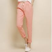 im Sommer Mode aus haren neun elastischen Bund Hose alle Match Locker Pantalon Süssigkeiten Farbigen Damen