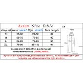 hohe elastische Mode Baumwolle Womens Schwarze hohe Taille zerrissenen Jeans Riss loch Knie Dünnen BleiStift Hose slim