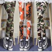 k001 sanfte einzigartige Lady Tarnung Print Leggings trouser Armee stretch Leggings für Mädchen graffiti Stil frei