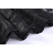 Damen Rock American Apparel tüll Rock mit hoher Taille Tutu Röcke und Chiffon Schwarz karierten Streifen aus organz