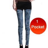 Fashion Design solide slim schlank Jeans Leggings für Damen Schwarz gedruckt Dünnen Blauen gefälschte Jeans gamasche
