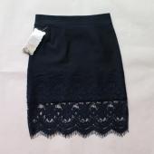 neuer Frühling Damen Rock Spitzen sich büro sich Schwarze Bleistiftröcke kb655