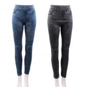 Damen stretch Denim Jean aus Dünnen Leggings slim jeggings Hose Sportakademien American Apparel Faux Denim Bleistift