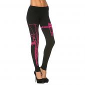 Mode Damen und Waffe Print Hose BleiStift fit jeggings fitnessstudio Print Sport mit s workout legging