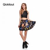 Grosshandel Mode neue Damen sexy Röcke Damen hakuna Matata Skater Röcke überm Knie saia Midi drop Shipping