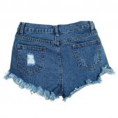 super Sommer sexy Damen und Lady Mode slim fit bohrung Denim Shorts