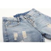 Freund Jeans für Damen neue Mode Sommer Stil Damen Jeans Locker löcher Denim Harem Hose zerRissener Jeans Frau