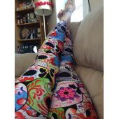 neue sexy der tag der toten Hosen Sport Leggings Damen Digital gedruckten fitness lässig leggins s m l xl