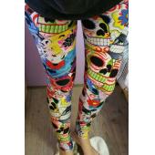 neue sexy der tag der toten Hosen Sport Leggings Damen Digital gedruckten fitness lässig leggins s m l xl