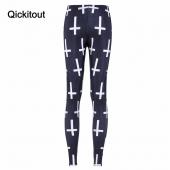 drop Shipping neue Mode Damen Platz Print Leggings fitness Punk Damen Hosen Gamaschen Hose und Grösse