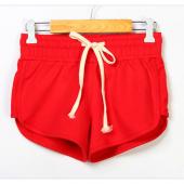 kostenLoser Versand Marke Mode Sommer Sport und FreiZeit elastischen Bund Damen Damen kurz Feminino lässig Shorts