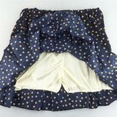 Sommer Stil Damen Rock saia casual süß über Knie Mini kurz saias Chiffon Röcke Mädchen interlining Blau