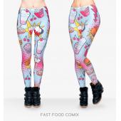 heißes Verkauf neuer 3d gedruckte Mode Damen leggins Raum Galaxy leggins Krawatte Farbstoff fitness