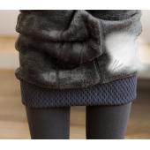 heiß außerdem Kaschmir Damen leggins casual Winter warm Faux jeggings Hochelastischen Dicke Hose fitness Sport