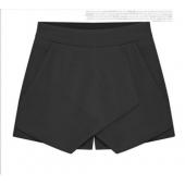 Zeitlich begrenzte angebot ließ saias jupe Röcke Damen Damen skorts Shorts helle Mini asymmetrischen 6 Farben