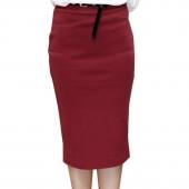 neue Mode Damen mit Knielangen Pencil Rock Rock hohe Taille direkt multi Farbe Sommer Röcke 10