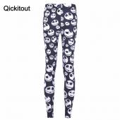 neue Digitale Print Hose new Jack skellington Leggings fitness dünn leggins Grosshandel plus Size neue Mode Damen