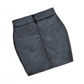 hiManjie Mode sexy Damen Bodycon Rock pu Leder kurzen Rock Schwarzen Shorts plus Size Damen Kleidung saias femini