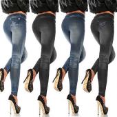 sexy Damen Jean dünn jeggings dehnbar slim Leggings Mode skinny Hose