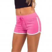 heißes Verkauf Sport Shorts Damen lässige Shorts los Baumwolle Seite split elastischen Bund laufen Damen Shorts