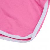 FreiZeit Damen Baumwolle Sport Shorts gegensatz Verbindliche Seite split elastischen Bund Locker lässig mit Shorts