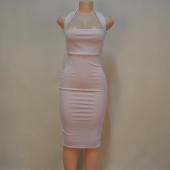 Weisses Kleid Partykleider Damen sexy Schwarzen Schulterfreien Kleid Bodycon Verband auch Ärmellose Club Knielangen somm