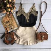 Sommer Stil casual Vinta...
