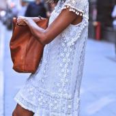 Mini Ärmellose Kleidung casual Weisser Spitze Kleid boho Kleidung Locker Patchwork Kleid und Grösse Damen Vestidos