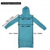 neue Mode Kleidung Damen Kleid Baumwoll Herbst Winter Kleid Damen lange Ärmel Kleid o Hals Mädchen in Schwarzen