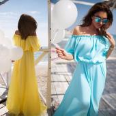 Sommer Maxi Kleid aus Chiffon Schulter ab sexy Party Kleider Böhmischen Strand Vestidos Kleid elegant Damen lange