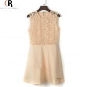 Damen Skater Kleid Flora...