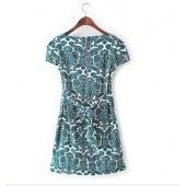modische Damen Kleid ret...