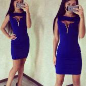 neue Mode Sommerkleid Damen sexy Kleid Nachtclub Kleid lässig Partei Bodycon Bleistift Scheide Kleid