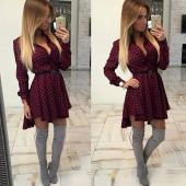 Damen casual Einfarbig K...