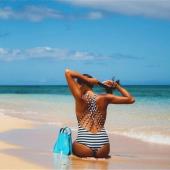 neue spaltung Badeanzug Damen Tankini Badeanzüge Damen sexy push up Gestreiften Krawatte Badehosen Tankinis plus s