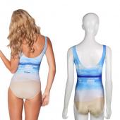 neue 3d Drucken Damen sexy Bademode und einem Stück groß hohe Taille Baden Baden Steht für Damen Bikini Body