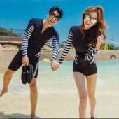 Damen heiß sexy lange Ärmel Hautausschlag bewachen zwei Badehosen tauchAnzug neuen Stil Neoprenanzug surfen Anzug Bade