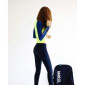 Hochwertige Damen sexy Hautausschlag wachen mit langen Ärmel sonne prodected tauchanzug Neoprenanzug surfen Anzug Bade