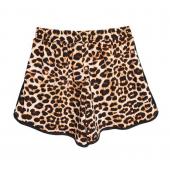 vosicar heißes Verkauf Damen Sommer Leopard casual kurzen Hosen und Baumwolle Sport Jogginghosen Lockere Hose Strand